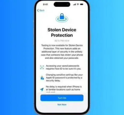 饶平苹果授权维修店分享被盗设备保护功能开启方法 