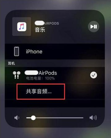 饶平苹果14音频维修点分享iPhone14音频共享设置方法 